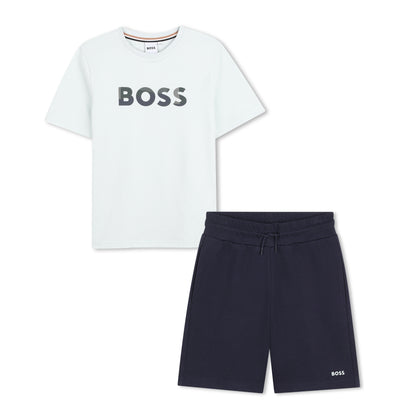 Boss - 2 piece set, green/navy