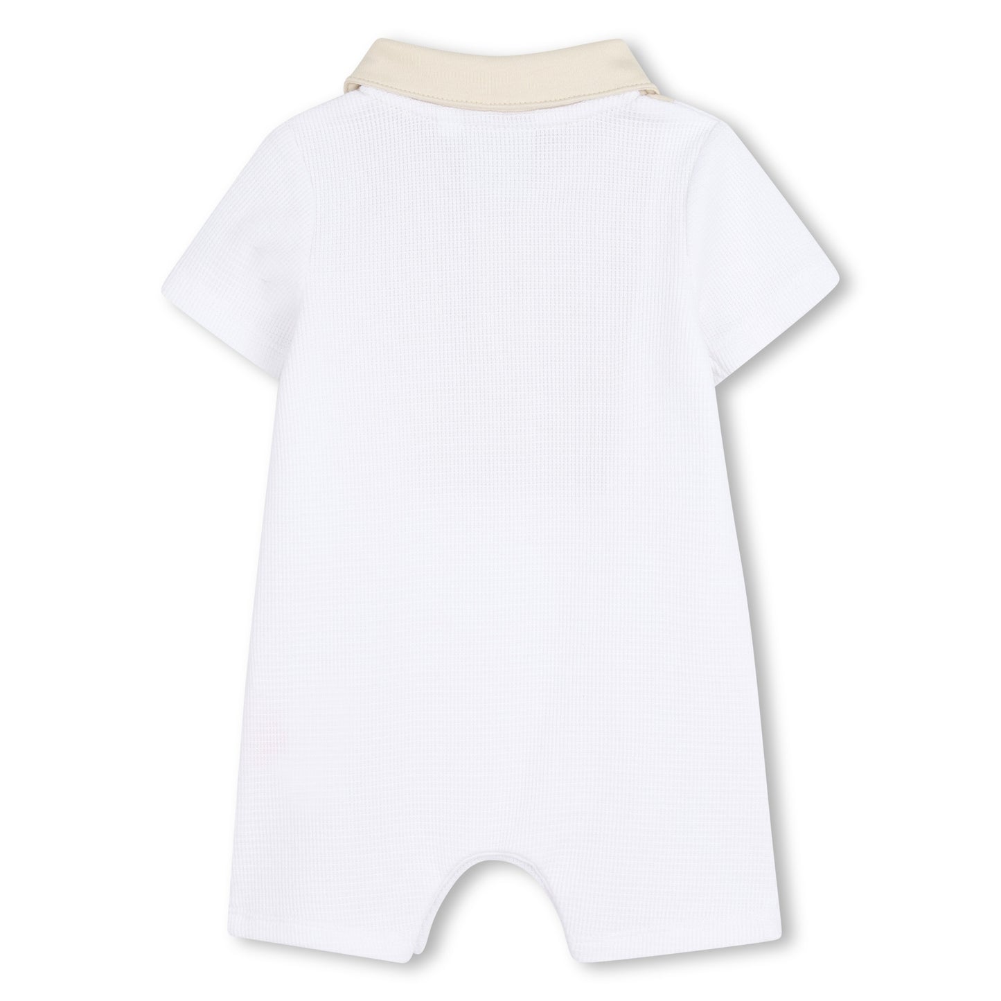 Boss - Baby romper, white with stone front