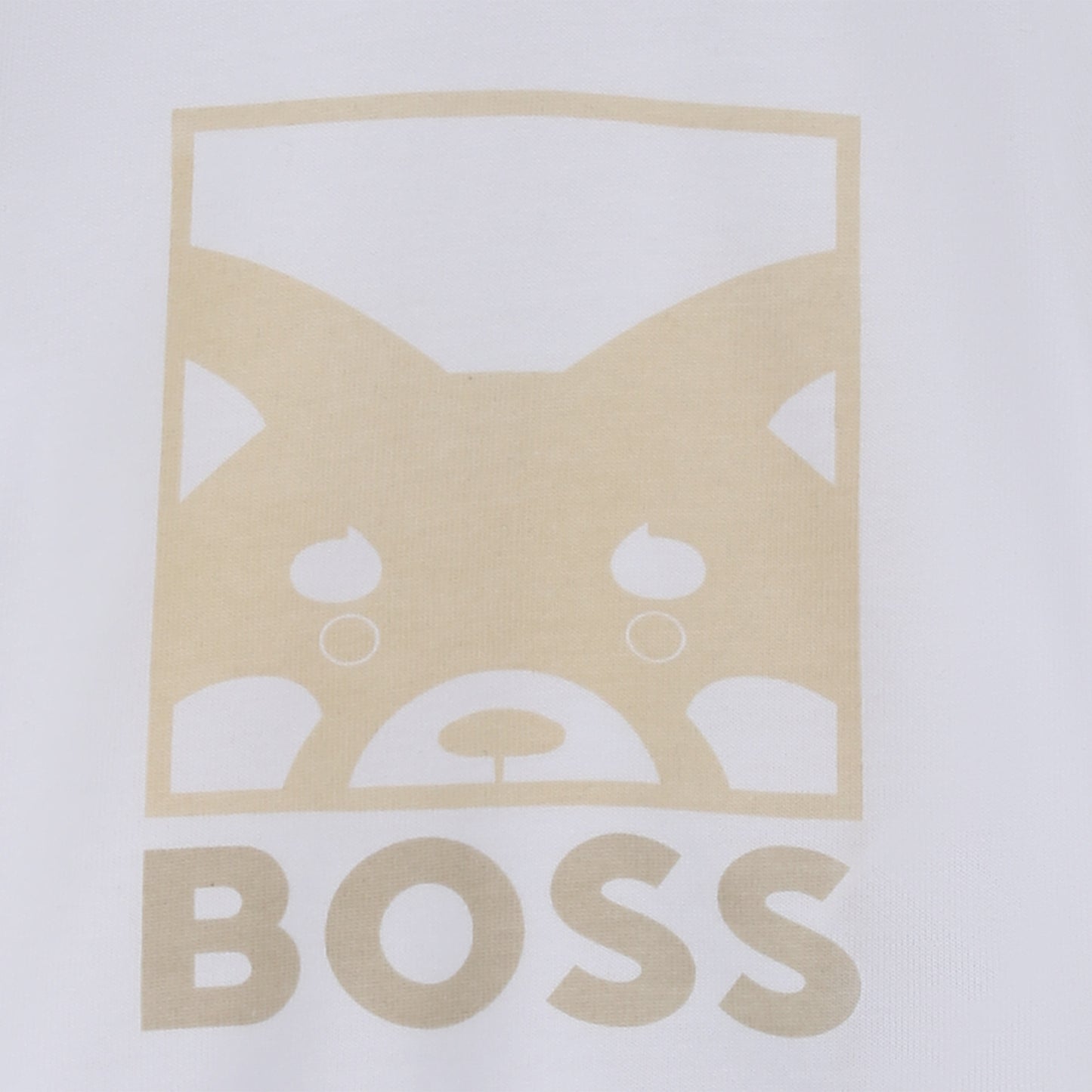 Boss - Baby T-shirt, white with logo