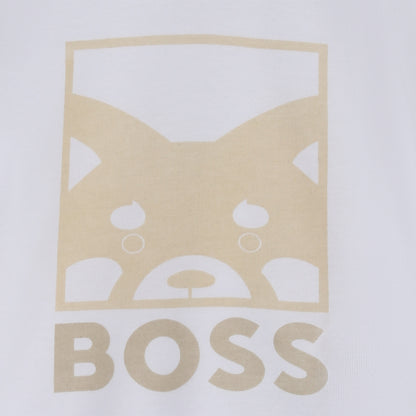 Boss - Baby T-shirt, white with logo