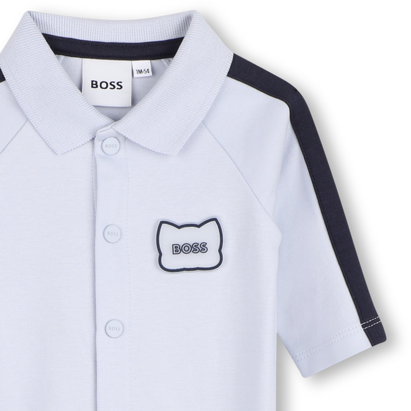 Boss - Baby romper, pale blue