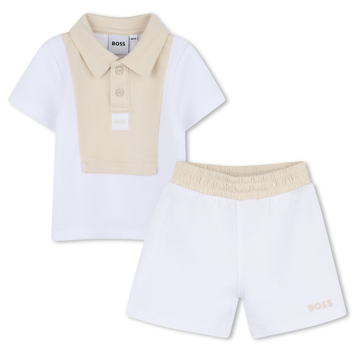 Boss - Baby 2 piece outfit, Polo  Top and shorts