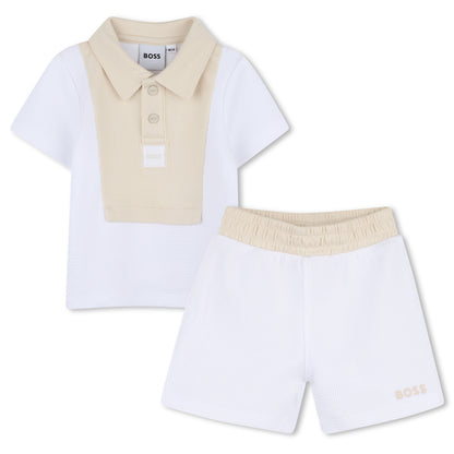 Boss - Baby 2 piece outfit, Polo  Top and shorts