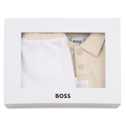 Boss - Baby 2 piece outfit, Polo  Top and shorts