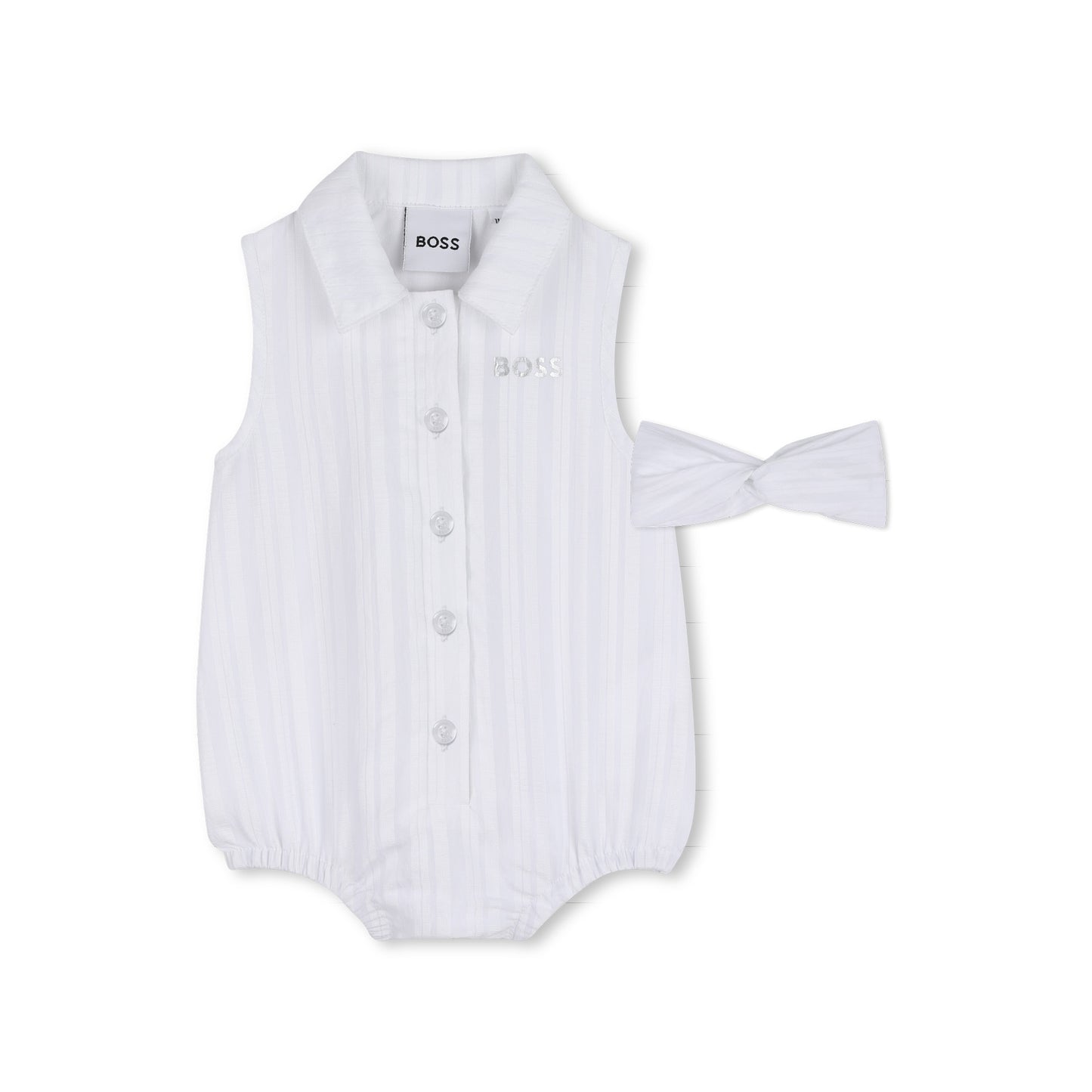 Boss - Baby girls romper with headband