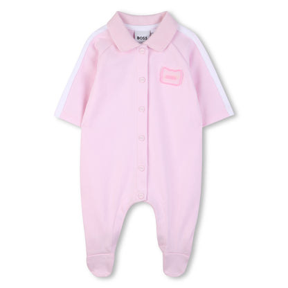 Boss - Baby girls romper, pink