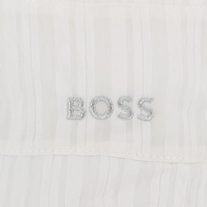Boss - Baby girls, bucket hat, white