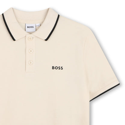 Boss -Sand polo T-shirt