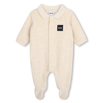 Boss - Romper and hat, Beige