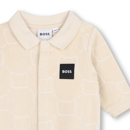 Boss - Romper and hat, Beige