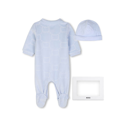 Boss - Romper and hat, Light Blue
