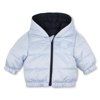 Boss - Baby jacket, reversible, Light blue / navy
