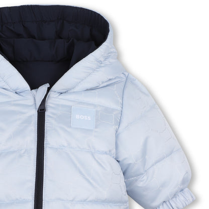 Boss - Baby jacket, reversible, Light blue / navy