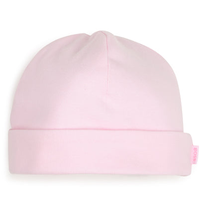 Boss - Romper and hat, soft pink
