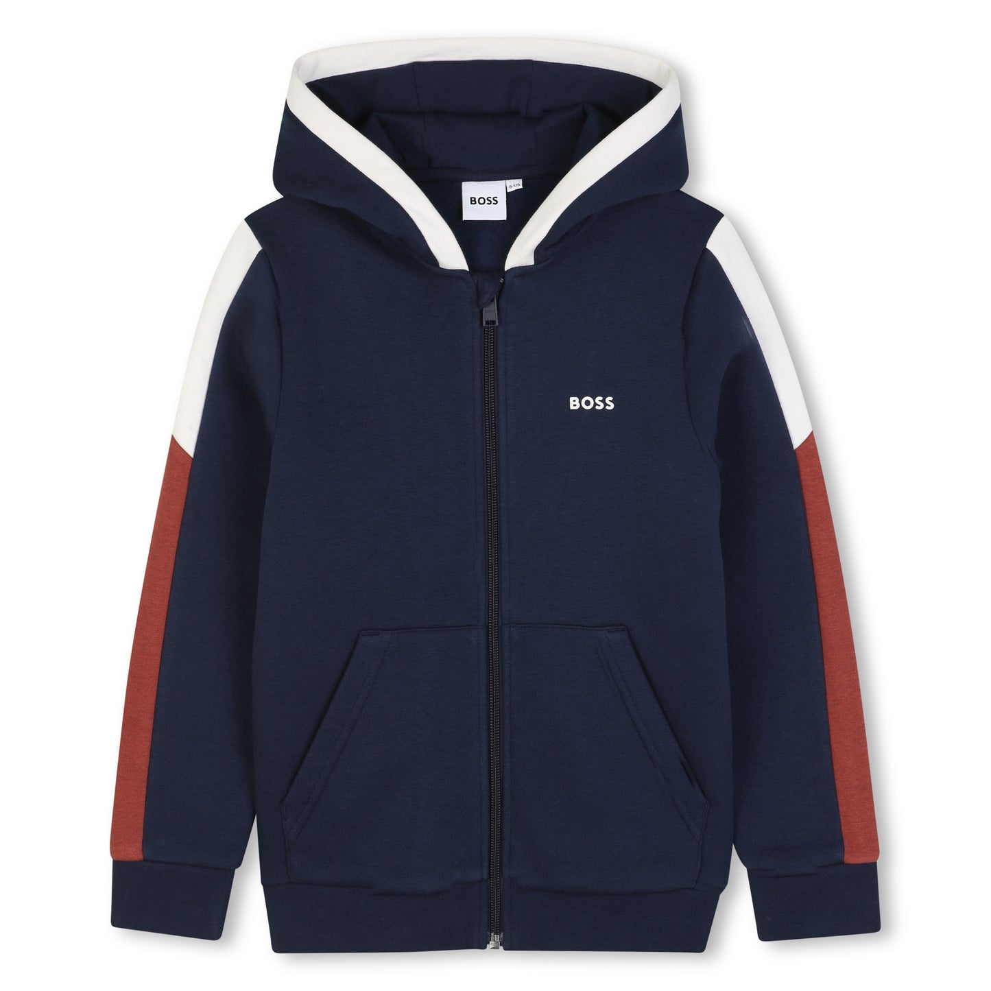 Boss - Navy zipper hoodie