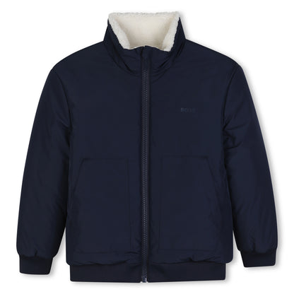 Boss - Reversible navy and cream jacket