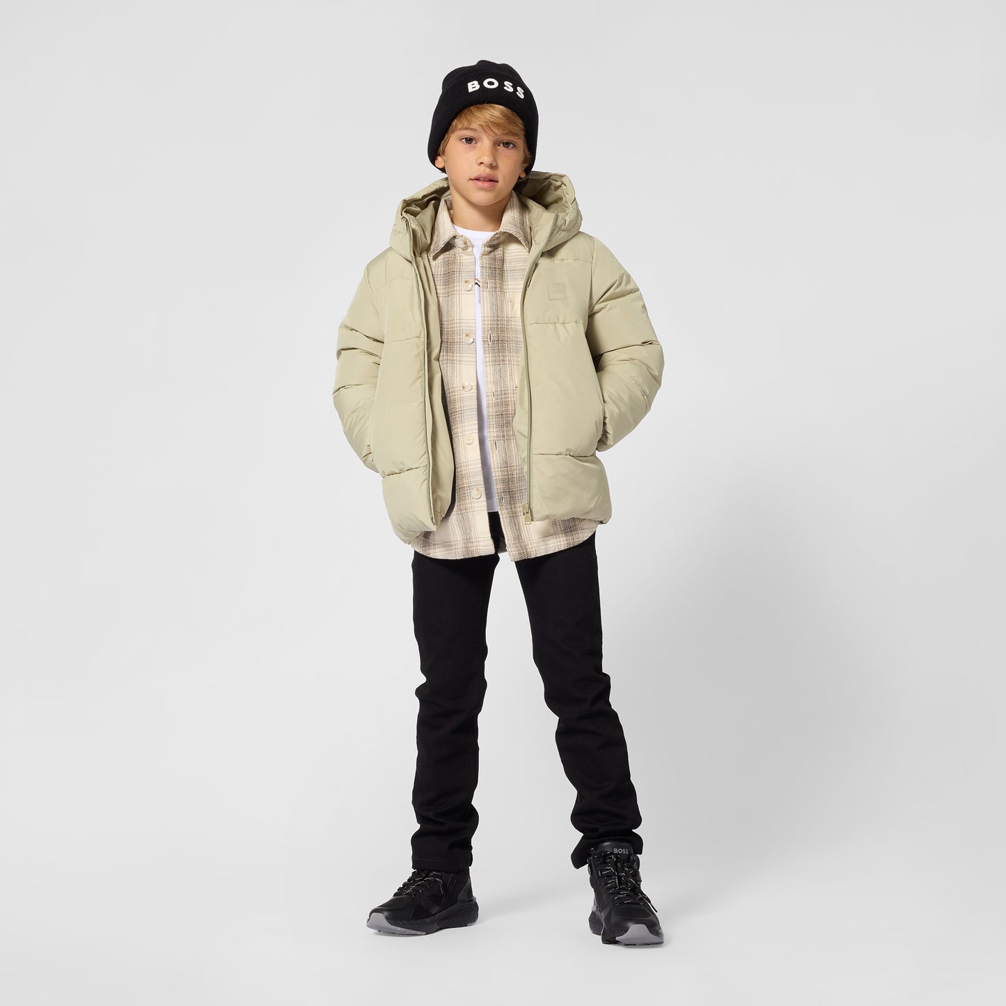 Boss - Puffer jacket, Sage