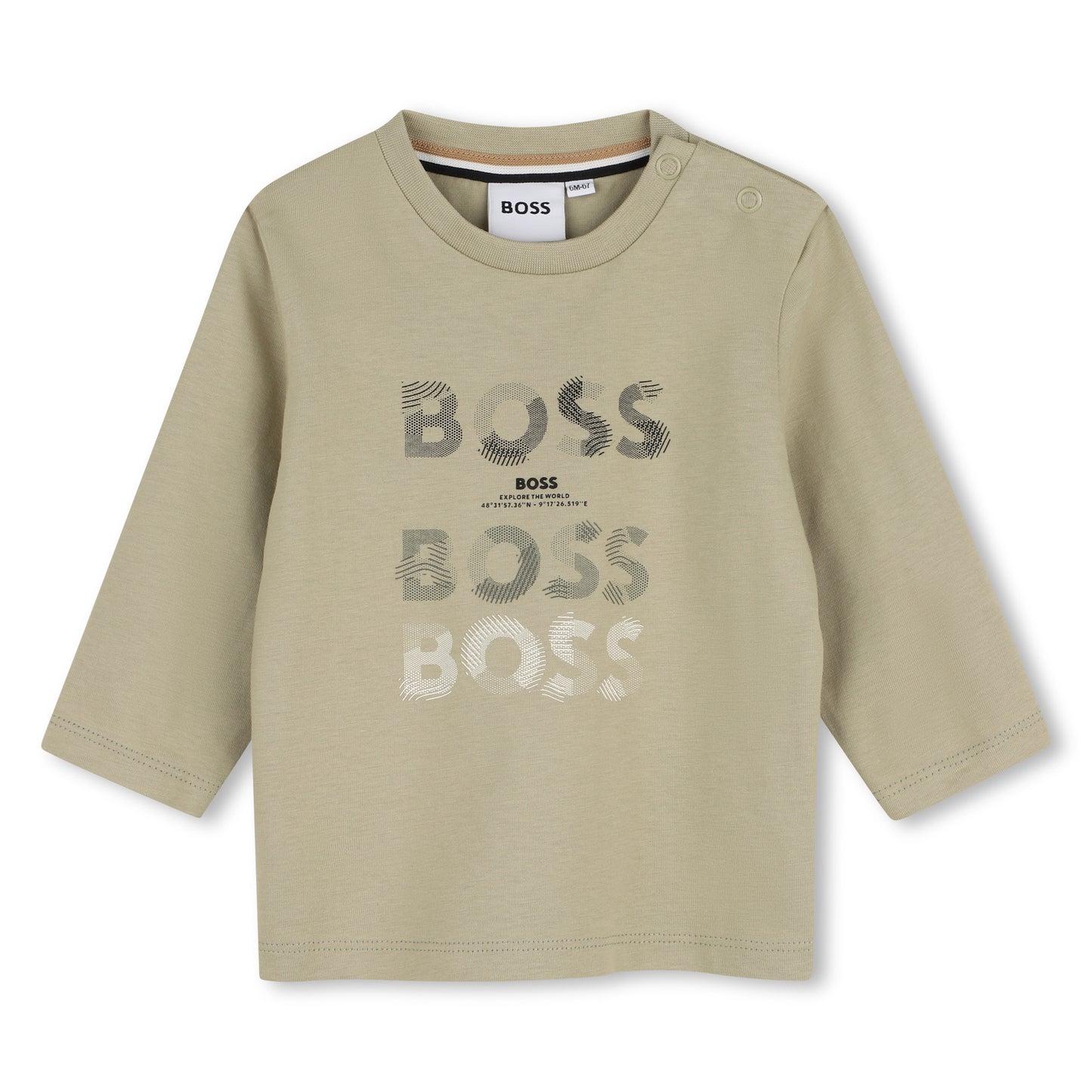 Boss - T-shirt, Sage (Toddlers)