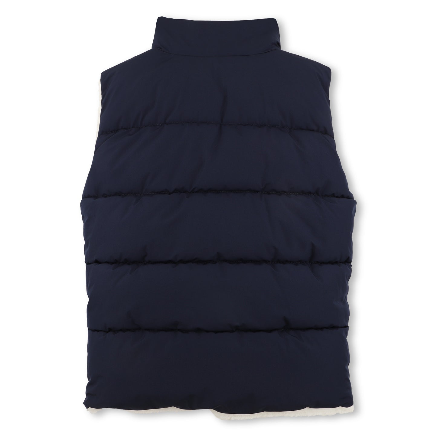Boss - Reversible navy and cream gilet