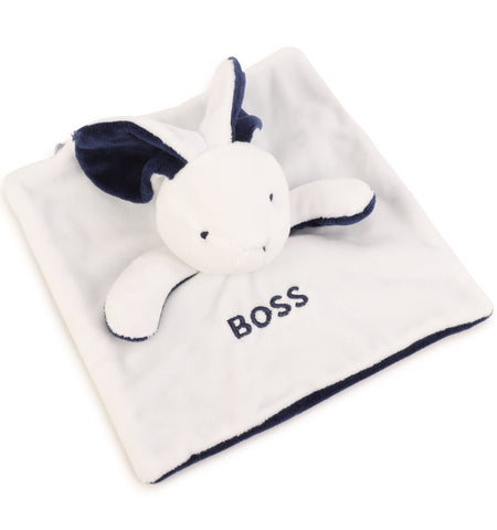 Boss, Socks, Boss - Navy/white rabbit comforter