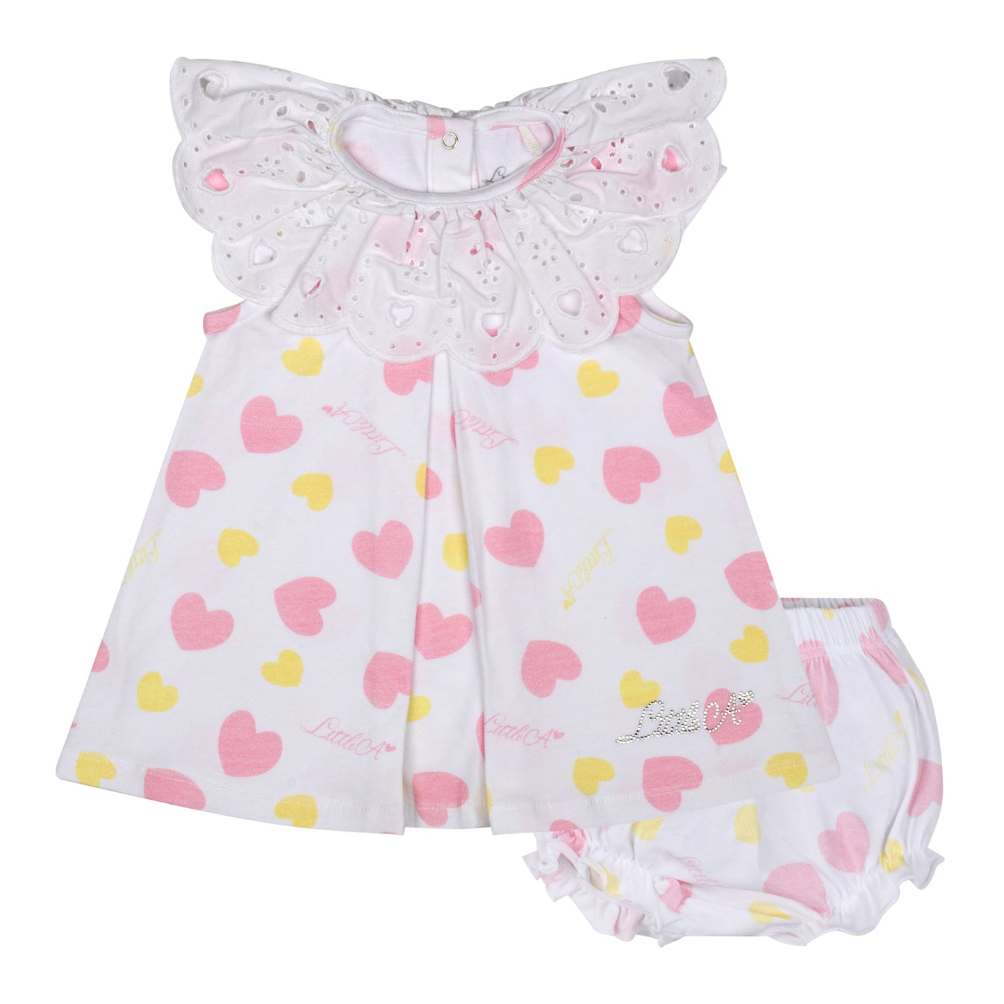 Little A, Dresses, Little A - Pink 2 piece dress and pants set, Joanie