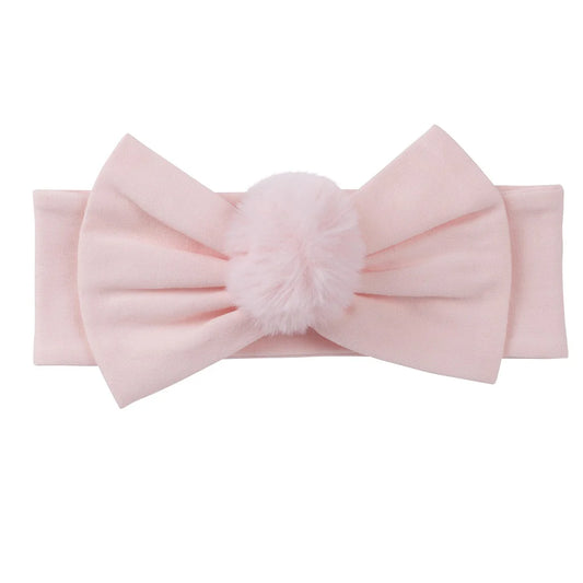 Little A, Headbands, Little A -  Faux fur bow headband