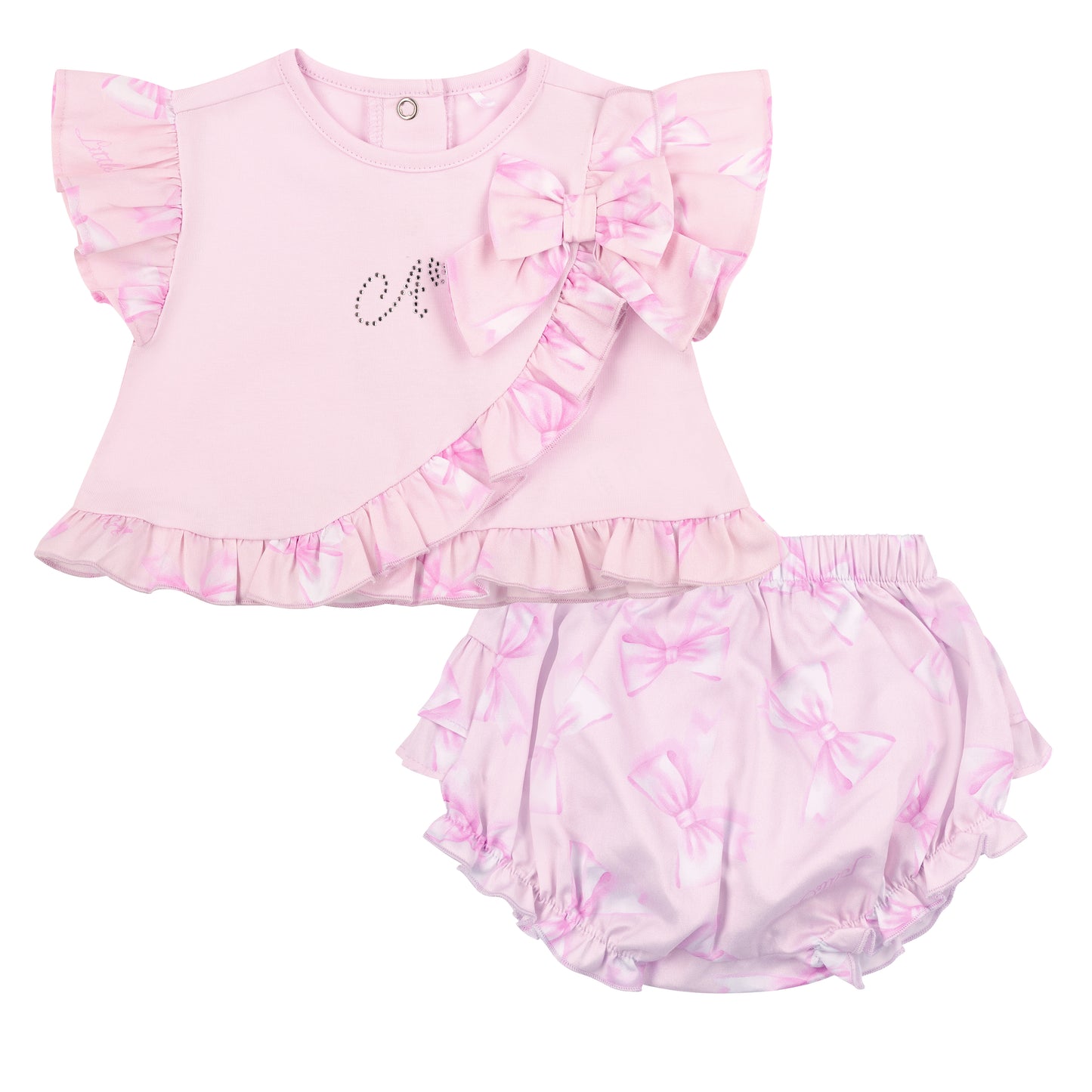 Little A - Bloomer set, pink blossom