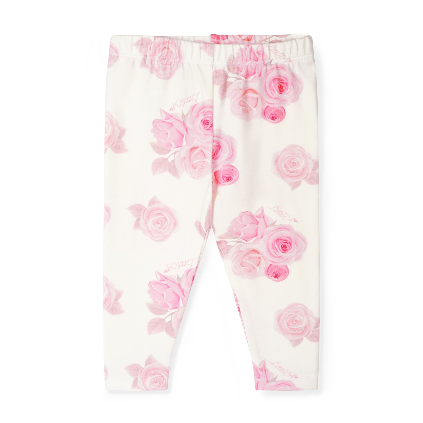 Little A - Pink 2 piece legging set, Daisy