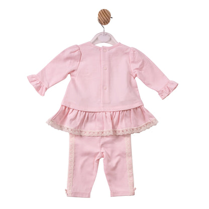 Mintini - Light pink 2 piece outfit, tunic and leggings