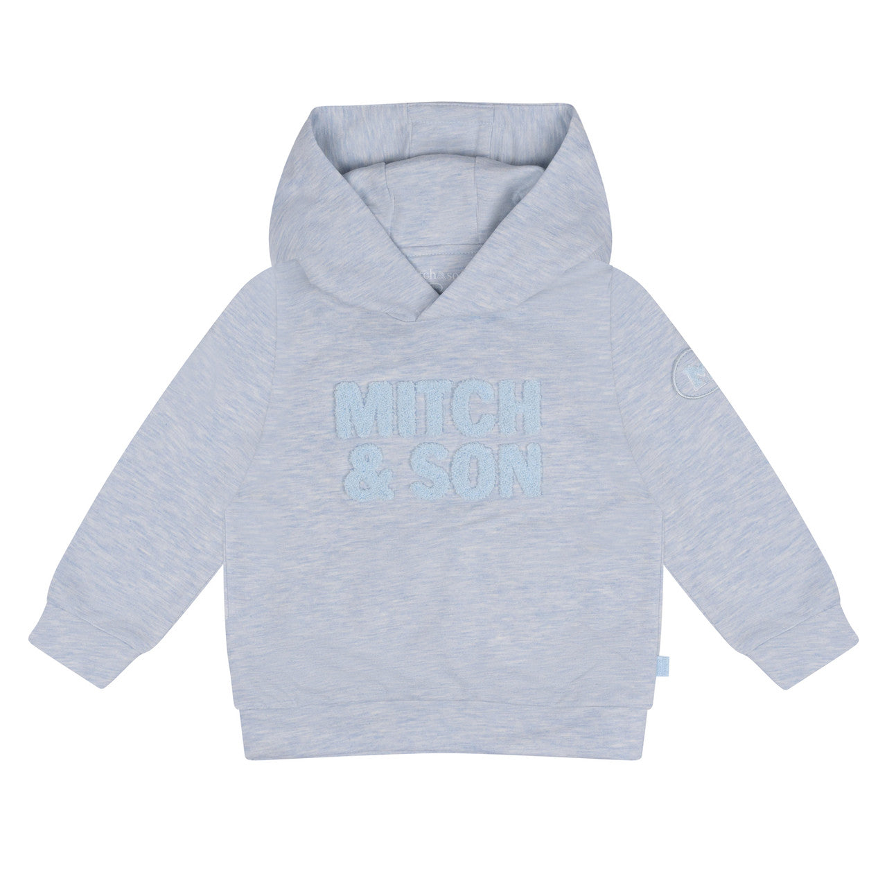 Mitch & Son, Jogging Suits, Mitch & Son - Melange hoodie tracksuit