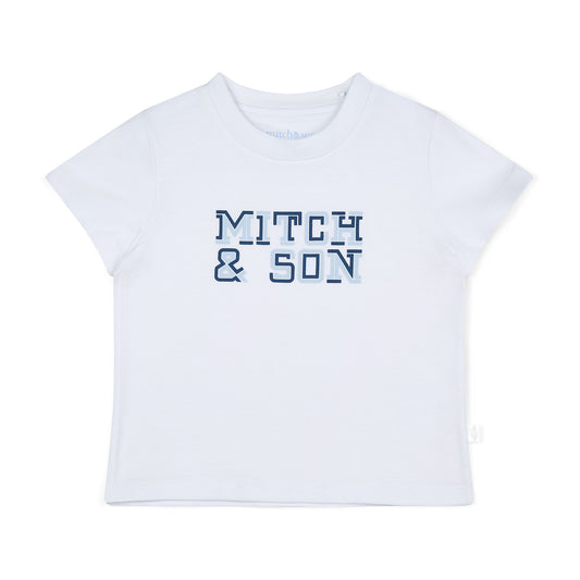 Mitch & Son, T-Shirts, Mitch & Son -  White T-shirt