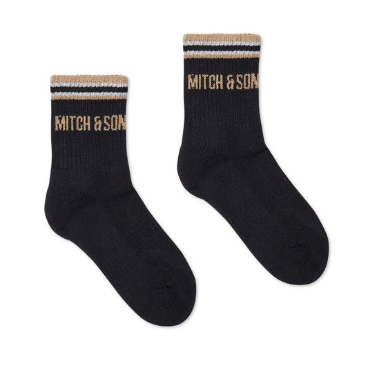 Mitch & Son - Black socks, Lawson