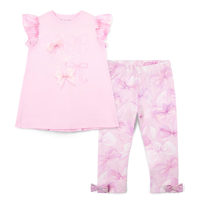 A’Dee - Bow print legging set, Ria