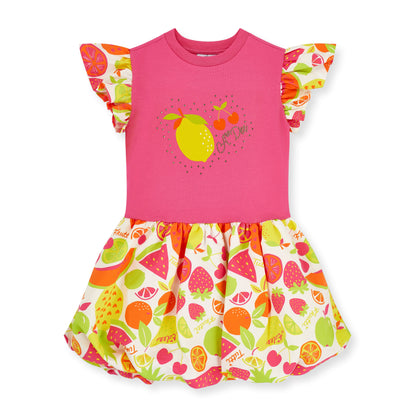 A'Dee - Tutti Frutti puff ball dress
