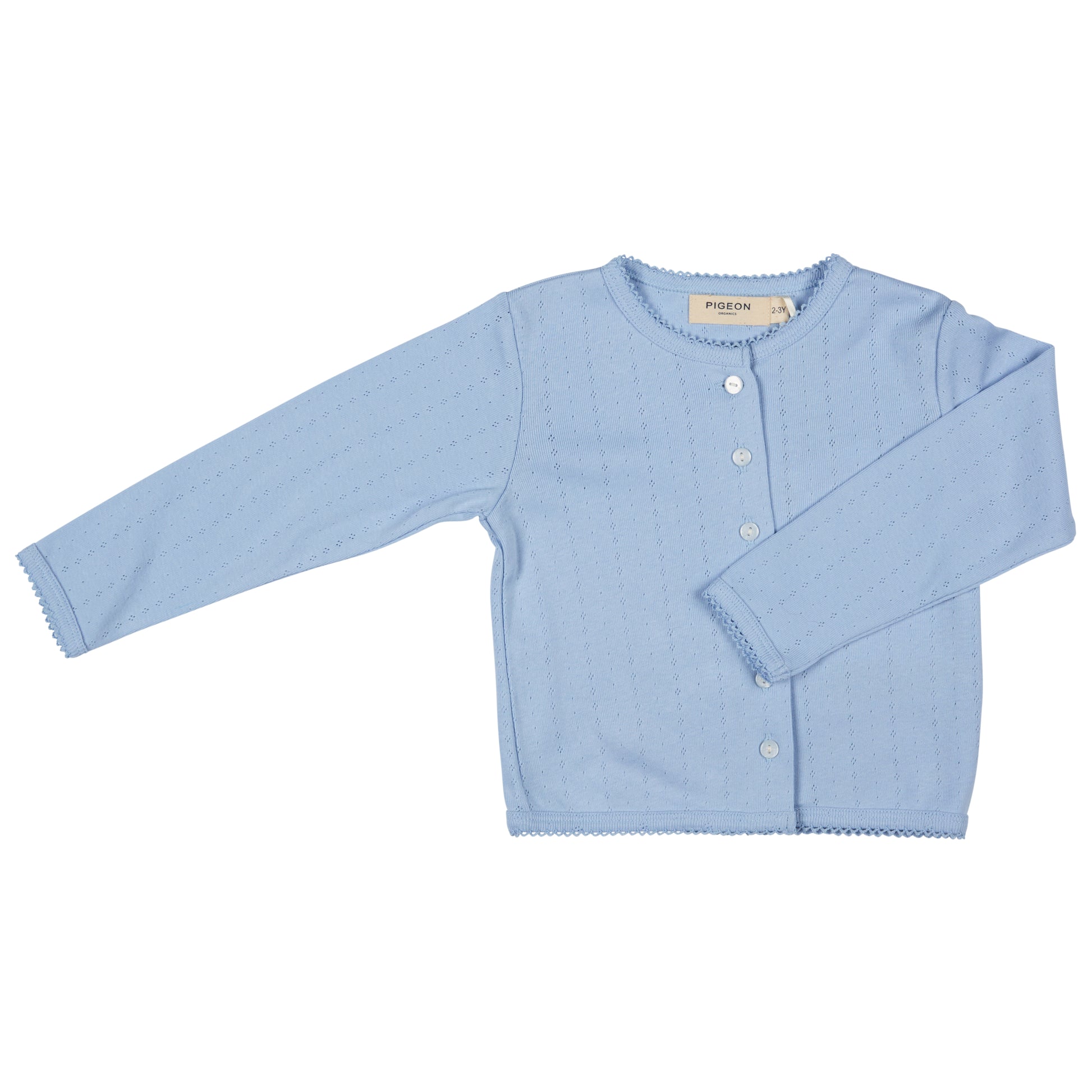 Pigeon Organics, cardigans, Pigeon Organics - Light blue cardigan