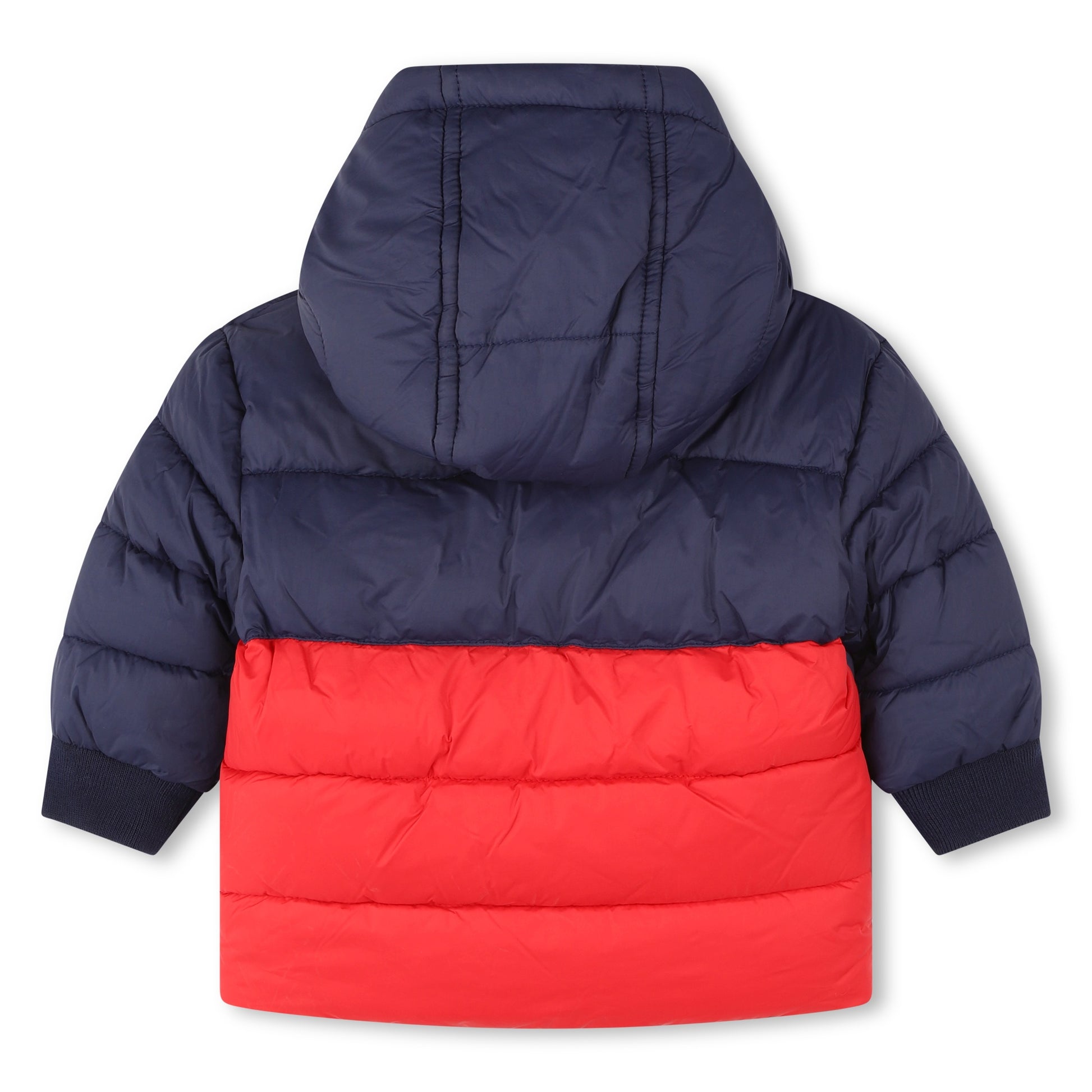 Timberland, Coats & Jackets, Timberland - Padded red and navy coat, 2-4yrs