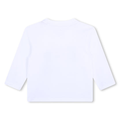 Timberland, Long Sleeved T-shirts, Timberland - Long sleeved T-shirt, white