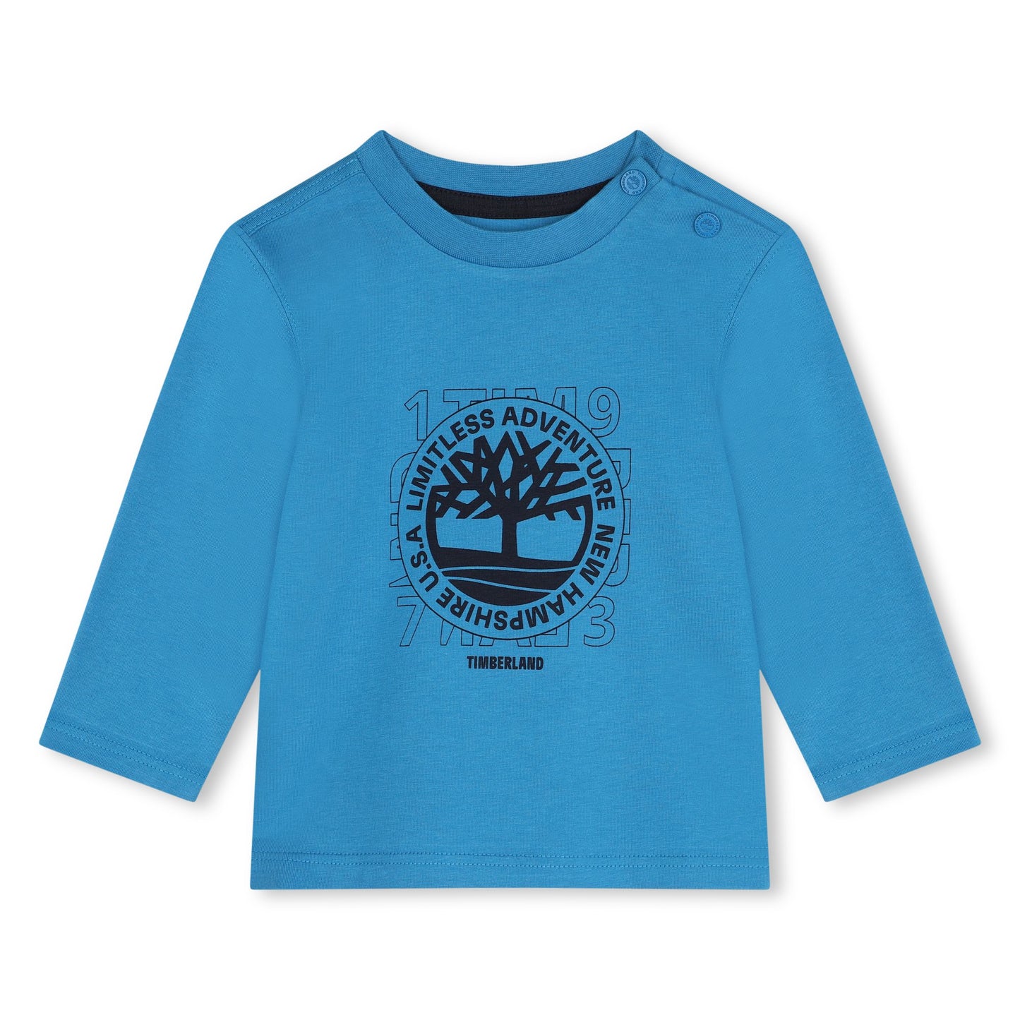 Timberland, Long Sleeved T-shirts, Timberland - Long sleeved T-shirt, blue