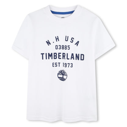 Timberland, T-shirts, Timberland - White T-Shirt