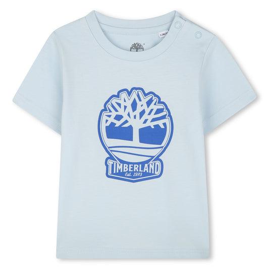 Timberland, T-Shirt, Timberland - T-Shirt, Pale Blue