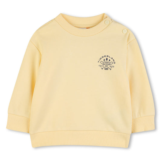 Timberland - Toddler lemon sweatshirt, wind-water-earth