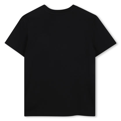 Timberland - Black T-shirt with Timberland front print