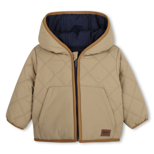Timberland - Tan and navy jacket
