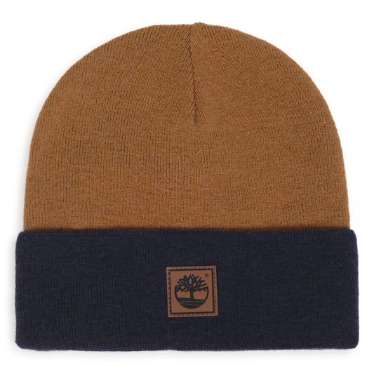 Timberland - Beanie Hat, Brown/Navy
