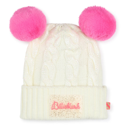 Billieblush, Hats, Billieblush - Pull on hat, ivory