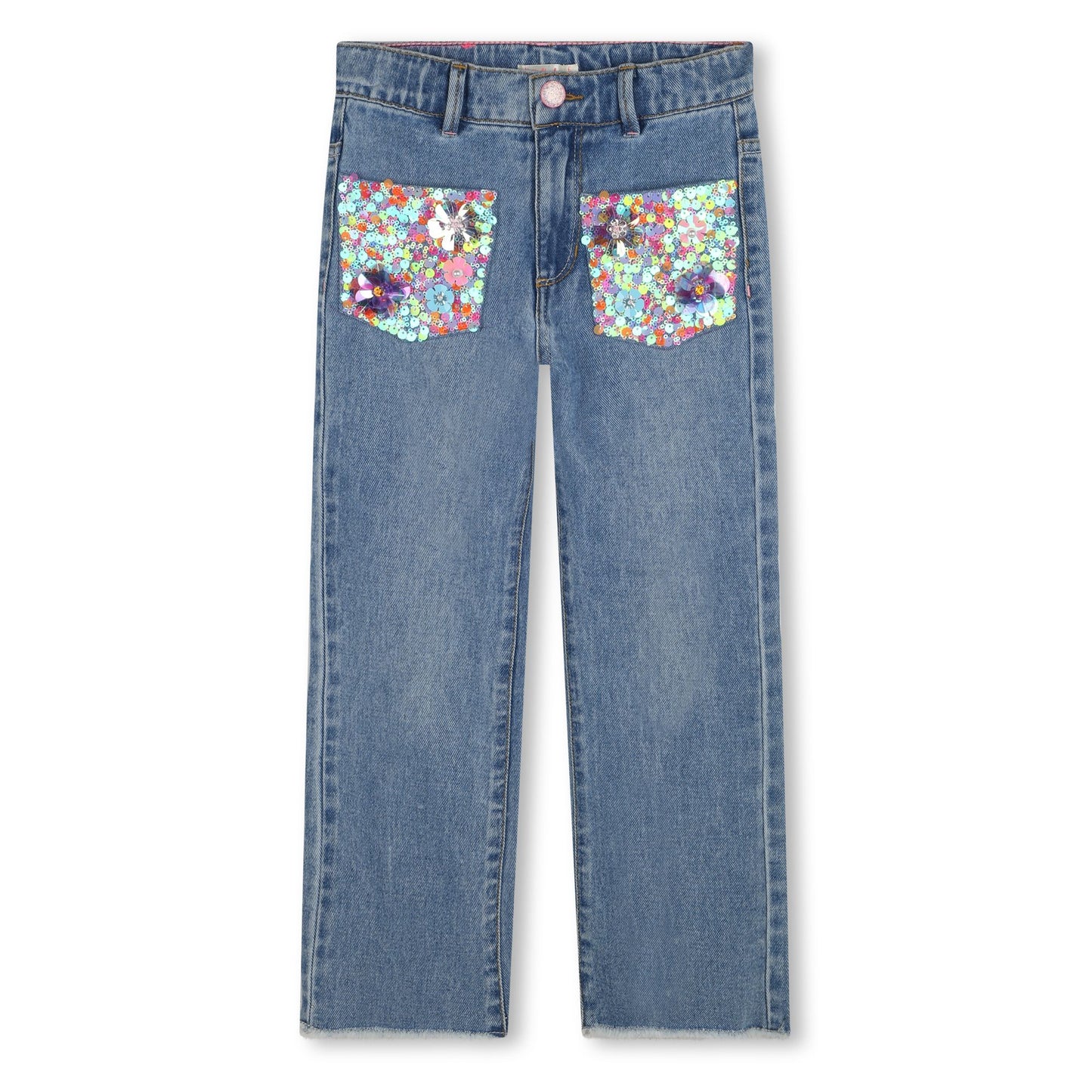 Billieblush, Jeans, Billieblush - Jeans with sequin pocket details