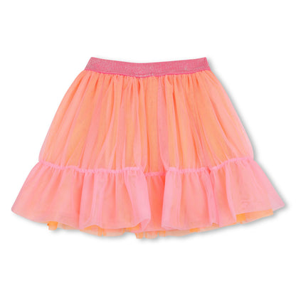 Billieblush, Skirts, Billieblush - Pink/Peach skirt with floral detail