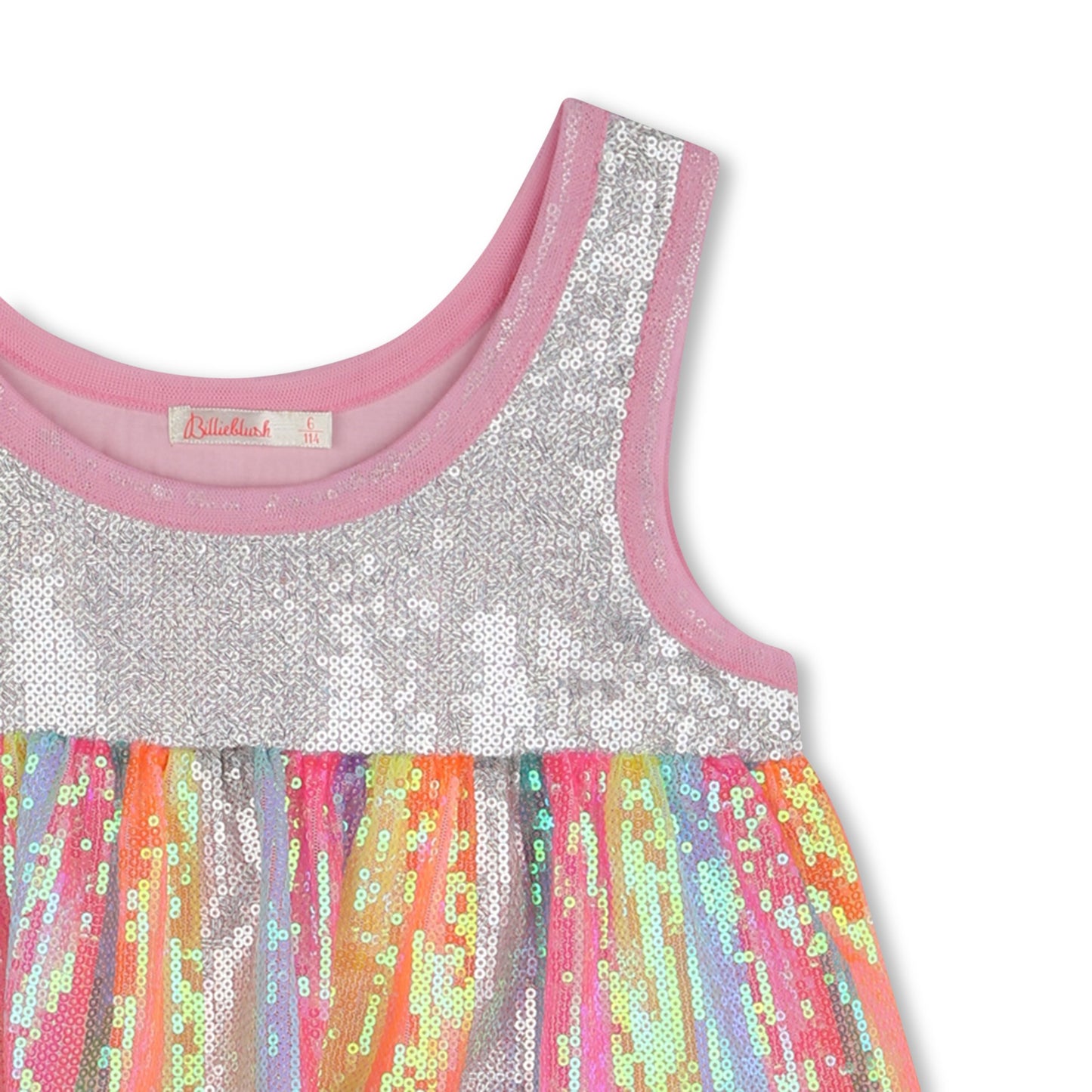 Billieblush, Dresses, Billieblush - Multi-coloured sequin layered  dress