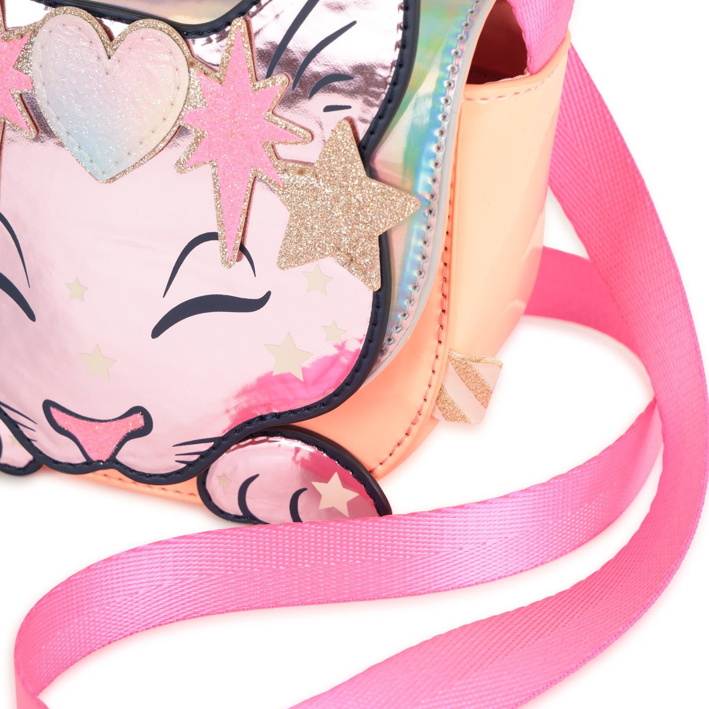 Billieblush - Peach Handle bag, cat design
