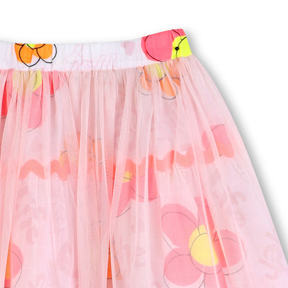 Billieblush  - Pink patterned skirt